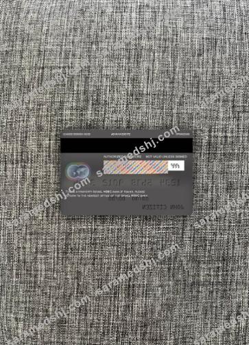 Israel HSBC Bank mastercard photolook back